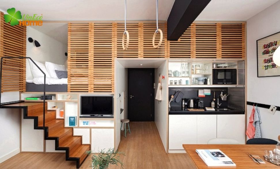 Thiết kế nội thất chung cư 45m2