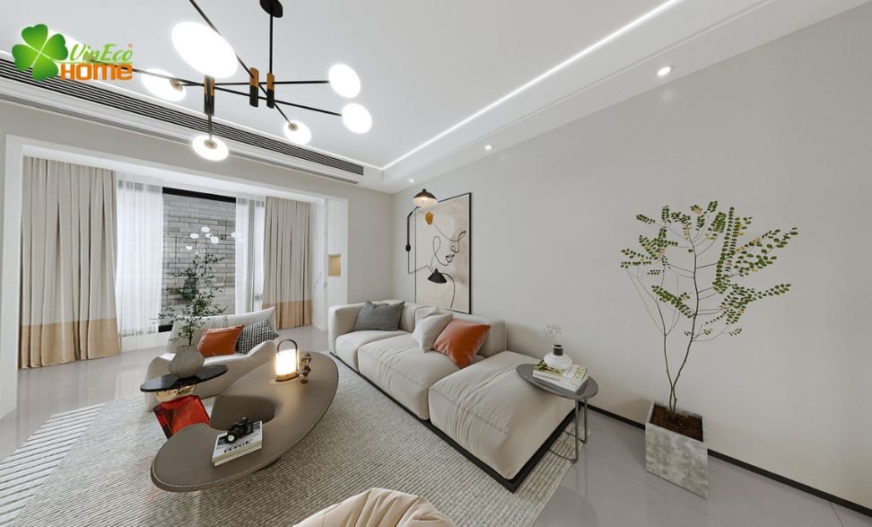 Mẫu 50m2 hiện đại (Modern Style)