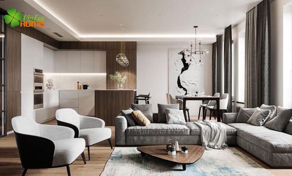 Thiết kế nội thất chung cư 55m2