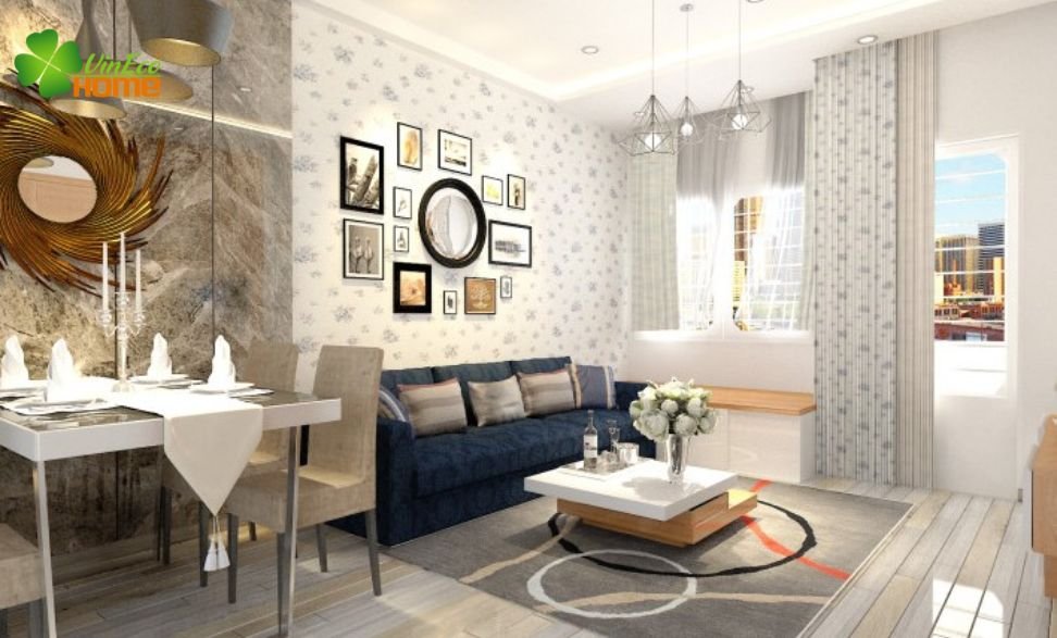 Thiết kế nội thất chung cư 55m2