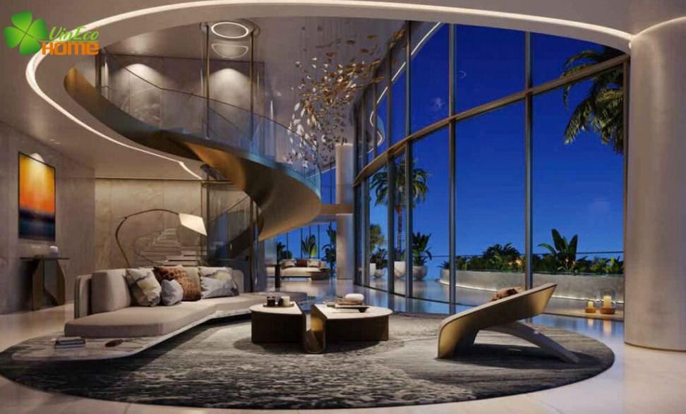 Thiết kế nội thất penthouse