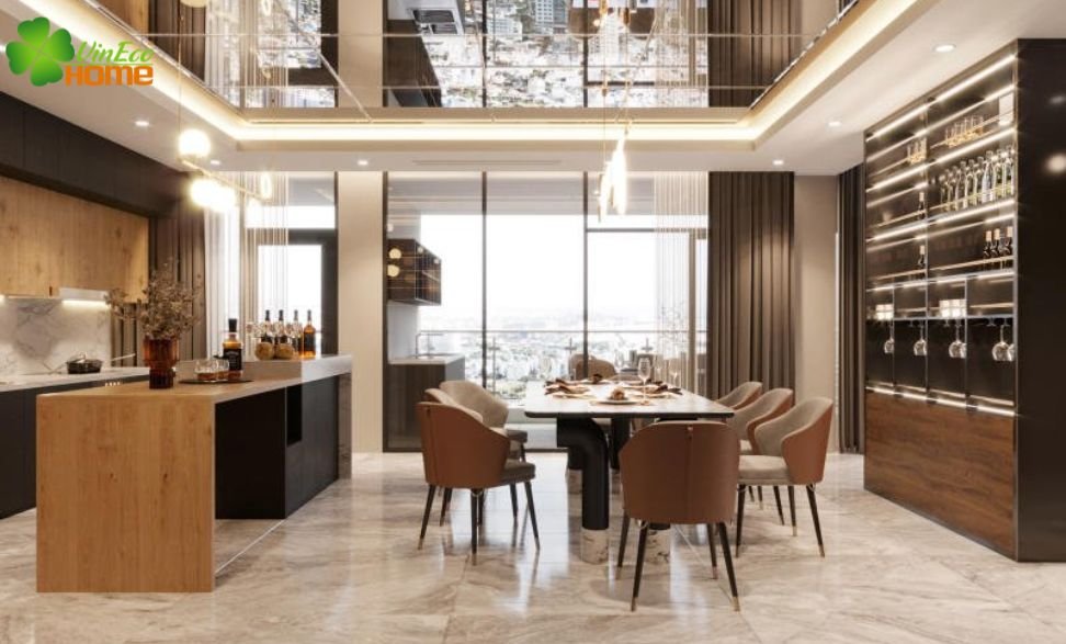 Thiết kế nội thất penthouse